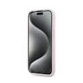 Miniatyrbild 5 av 6: Karl Lagerfeld Diagonal Quilted Script - Fodral för iPhone 14/15/13 (Rosa) Rosa