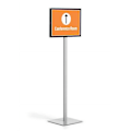 Miniatyrbild 2 av 4: Support Info Stativ Basic A3 - DURABLE - Antracitgrå - Vit Kolgrå