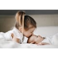 Miniatyrbild 3 av 4: Set med 3 st bomullsjersey-passlakan 40x80 Sky - EASY DORT - Baby - Pojke - Himmelsblå - Rektangulär Himmelsblå
