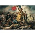 Miniatyrbild 1 av 3: Pussel Compact 1000 bitar: Delacroix - Frihetsledande människor