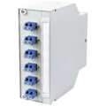 Miniatyrbild 1 av 2: 6-portars LC fiberoptisk patchpanel - Metz Connect - OpDAT REGpro VIK - Duplex OS2