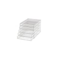 Miniatyrbild 1 av 6: Förvaringslåda - MAUL - 5 lådor - Akryl - Transparent - A4-format Transparent