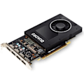 Miniatyrbild 1 av 4: PNYQuadro P2200 grafikkort - 5 GB GDDR5X - Full höjd - 160 bitars bussbredd - DisplayPort