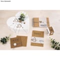 Miniatyrbild 4 av 4: Die-cut kit "deep edge": "Hjärtan", 1,1-5,5 x 1,2-6cm, tab-bag 3st