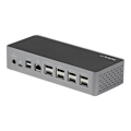 Miniatyrbild 2 av 3: USB-C-docka - Startech - DK31C4DPPDUE - 4 portar - 10 Gbit/s - Fyrdubbel skärm