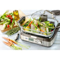 Miniatyrbild 6 av 6: CookFresh ångkokare - CUISINART - STM1000E - 1880W - Kapacitet 5L - 5 program - 3 funktioner Rostfritt stål