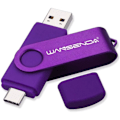 Miniatyrbild 1 av 4: USB-minne - GENERISK - Wansenda - 512 Go - USB 3.0 - Typ C - Lila