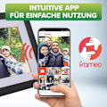 Miniatyrbild 3 av 4: Digital fotoram - InLine - WiFRAME 2 55821H - Pekskärm 10,1 - WiFi - 16 GB minne
