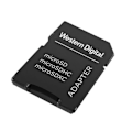 Miniatyrbild 4 av 4: Key Memory Card Adapter - Western Digital WDDSDADP01 - Svart