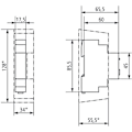 Miniatyrbild 4 av 4: Theben 0070002 ELPA 7 Trapptimer, elektronisk, automatisk detektering 3 eller 4 ledare, 600 W LED