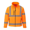 Miniatyrbild 2 av 2: High Visibility Softshell-jacka - Portwest - Klass 3 - Andas - 4 fickor - Blandat Fluorescerande gul S