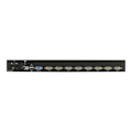 Miniatyrbild 4 av 4: KVM-switch - STARTECH - SV831DUSBGB - 8 PS/2 USB-portar monterade på 1U-rack - OSD - Svart