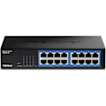 Miniatyrbild 2 av 3: TRENDNET TEG-S17D 16-portars Gigabit Desktop Switch - Plug and play - Intern strömförsörjning - 32 Gbps