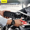 Miniatyrbild 5 av 6: Automatisk startare 2-i-1, 10 000 mAh, 1 000 A - Baseus Super Energy Air (C00245501113-00) - Svart kluster