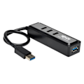 Miniatyrbild 1 av 4: Tripp Lite nav - nav 5000 Mbit/s Svart - Hubs - nav (USB 3.0 (3.1 Gen 1) Typ-A, 5000 Mbit/s, Svart,