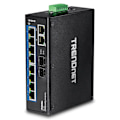 Miniatyrbild 1 av 4: Ethernet-switch - TRENDNET - TI-G102 - 10 portar - Modulär - IP30 Stöttålig