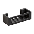 Miniatyrbild 1 av 4: Väggställ - Wenko - Bralia - Svart - Turbo-Loc® - L 30 x H 8.5 x P 12 cm Svart