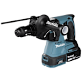 Miniatyrbild 2 av 6: MAKITA DHR243RTJW SDS-Plus 18V Li-Ion hammarborr (2x5Ah) 24 mm