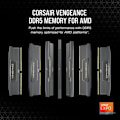 Miniatyrbild 2 av 3: Corsair Vengeance DDR5 64GB (2 x 32GB) 6000 MHz CL30 - Dual Channel Kit 2 DDR5 RAM PC5-48000 - CMK64GX5M2B6000Z30 - O