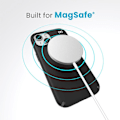 Miniatyrbild 2 av 6: Speck Presidio2 Pro Magsafe - Fodral för iPhone 15 / iPhone 14 / iPhone 13 (svart / skiffergrå / vit)