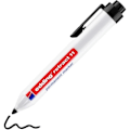 Miniatyrbild 1 av 4: Permanent pen - EDDING - 9000001 - Retractable - Bullet tip - Opaque ink Svart