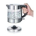 Miniatyrbild 3 av 4: SEVERIN - Vattenkokare - 1 L - 2200W - glas - 360° bas - 3468