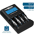 Miniatyrbild 2 av 4: Batteriladdare - ANSMANN - Powerline 4.2 Pro - 4x AA/AAA NiMH - Snabbladdning - USB
