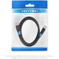 Miniatyrbild 2 av 2: Vention HDMI 2.0-kabel 6ft (2m) 4K guldpläterad 18Gbps (senaste versionen stöder Ethernet, 3D och Audio Return)