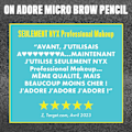 Miniatyrbild 6 av 6: Ögonbrynspenna - NYX - Nyx Micro Brow Pencil - Färg Taupe - Precise applicering - Naturligt resultat Mol