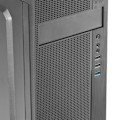 Miniatyrbild 4 av 4: PC-chassi - Tacens - 2FERROX - Svart - Fläkt 120mm - Extern fack 5,25"