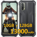 Miniatyrbild 1 av 4: Blackview BV7100 13000 mAh okrossbar telefon 6GB+128GB Smartphone 6,58" Android 12 IP68 Vattentät NFC - Snabbladdning - Svart