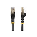 Miniatyrbild 1 av 3: StarTech CAT6a patchkabel - 1,5 m - krokfri - RJ45 patchkabel - svart (kabel - svart CAT6a kabel 1,5 m) -