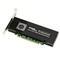 Miniatyrbild 1 av 4: M2 PCIe 3.0 x16 styrkort för 4 M.2 NVMe M Key SSD:er. Hög och låg profil. ASM2824 chipset.