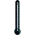 Miniatyrbild 2 av 3: Analog inomhus-/utomhustermometer, svart TFA