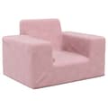 Barnsoffa Rosa Mjuk Plysch