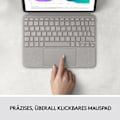 Miniatyrbild 4 av 4: Tangentbord för surfplatta - Logitech - Combo Touch - Bakgrundsbelyst - Smart Connector - QWERTZ Tyska