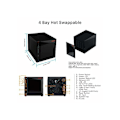 Miniatyrbild 3 av 3: NAS-server - ASUSTOR - Nimbustor 4 AS5304T - Celeron Quad Core J4105 - 4 GB RAM - 4 fackar