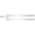 Miniatyrbild 2 av 4: GROHE Selection Cube dubbel handduksstång, krom (tysk import) - 40768000
