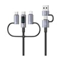 Usams USB-kabel 60 W 6 i 1 för digital visning, Sufeng serie datakabel 2 M (SJ736)
