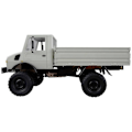 Miniatyrbild 3 av 3: RC lastbil - AMEWI - Unimog Basic - hellgrau - redo att köras hellgrau
