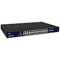 Miniatyrbild 2 av 3: Managed nätverksswitch - ALLNET - A210804 ALL-SG8626M - 26 portar - Gigabit Ethernet