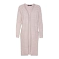 Miniatyrbild 1 av 4: Cardigan kvinna - Vero Moda - vmdoffy - Beige - Lång - Främre fickor Woodrose mix M