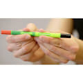 Miniatyrbild 4 av 4: Stiftpenna - Link-It - Grön Äpple - 0,4 mm - Locklös - Ergonomisk Äppelgrön