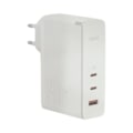 Miniatyrbild 1 av 5: BASEUS GAN 5 PRO SNABBLADDARE, 2C+U, 140W, EUROPEISK VERSION, FÄRG: VIT.