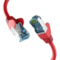 Miniatyrbild 1 av 2: Nätverkskabel CAT. 7 - EFB-Elektronik - 3 m - 10 Gbit - Anti-twisting skydd - RJ45