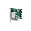 Miniatyrbild 2 av 2: HPE DL38X SAS Controller Expansion Card - 12Gb/s SAS, Serial ATA/600 - PCI Express 3.0 x8 - Plug-in kort - 9 SAS port(ar)