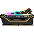Miniatyrbild 1 av 5: RAM-minne - CORSAIR - Vengeance RGB Pro Series DDR4 - 16GB 2x8GB DIMM - 3200 MHz - CL16 - 1,35V - Svart