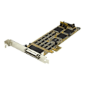 Miniatyrbild 4 av 4: STARTECH 16-portars DB9 RS232 seriellt PCI Express-kort - Lågprofil höghastighets PCIe seriell adapter - PCI Express