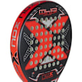 Miniatyrbild 3 av 4: Padelracket - Nox - ML10 Pro Cup Rough Surface - Svart/Röd - En storlek - Smartstrap-system
