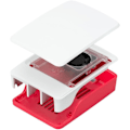 Miniatyrbild 1 av 2: Raspberry Pi® - Raspberry Pi - 5 B - Röd och Vit - PWM-fläkt - Ny